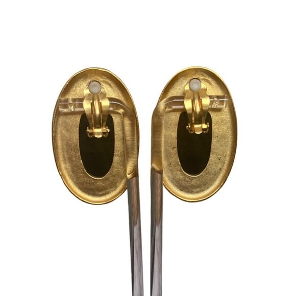 Anne Klein couture black and gold-tone statement pieces set‎ OS - Picture 6 of 16